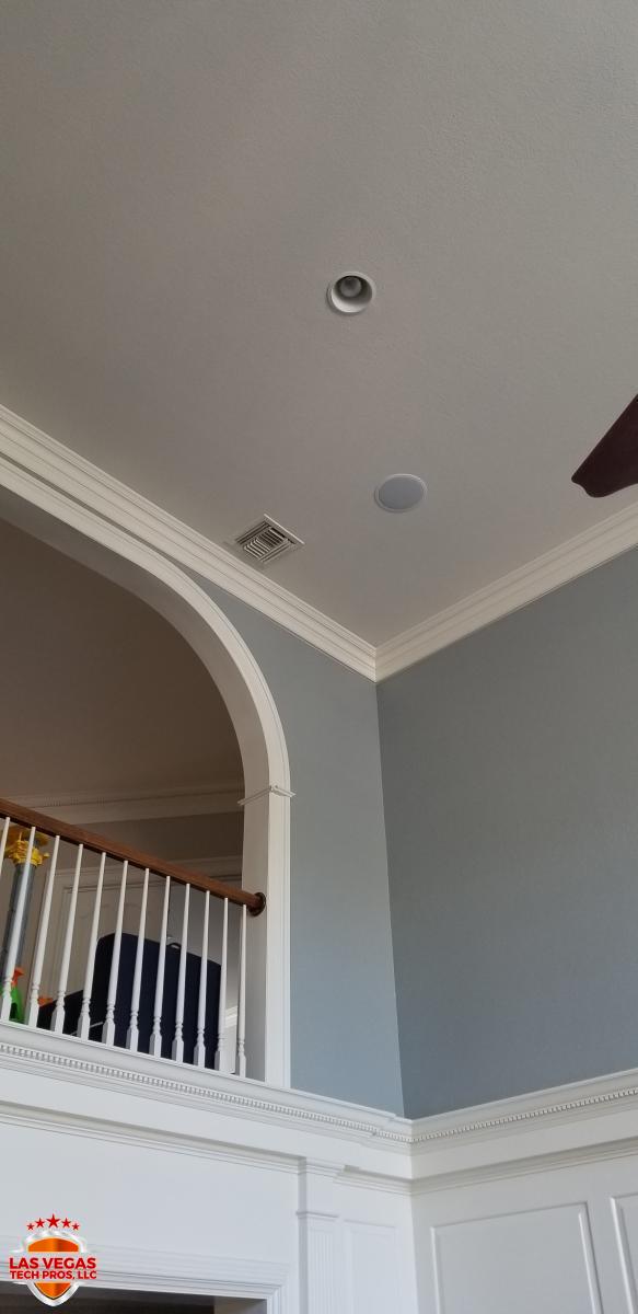 Great Room Ceiling Installation